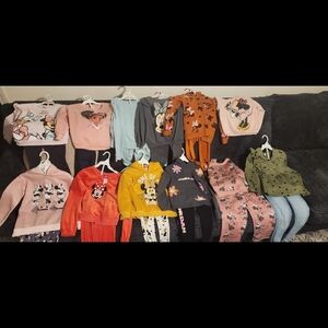 Kids Cartoon Character Hoodie - Pink